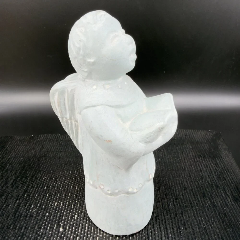 Vintage 1997 Isabel‎ Bloom Angel Reading A Book Figurine Hand Made Figure Signed